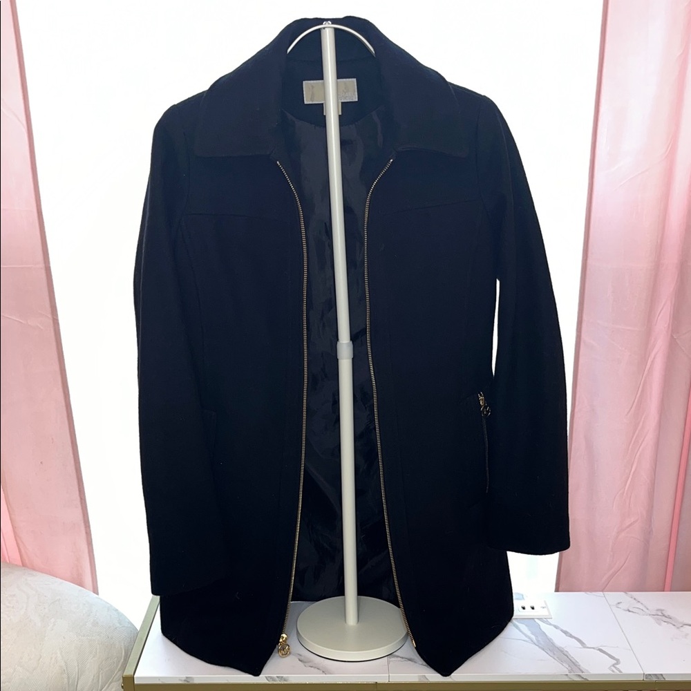 Michael Kors Black Utility Jacket - Picture 5 of 11